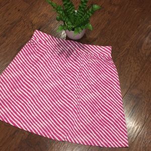 🎉 LIKE 🆕 | LOFT PINK STRIPED SKIRT🎉